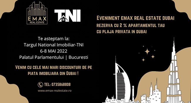 EMAX Real Estate vă așteaptă cu cele mai mari discounturi la imobile din Dubai
