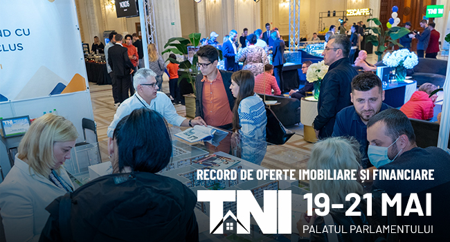 Începe Târgul Național Imobiliar TNI 19-21 MAI 2023, Palatul Parlamentului 