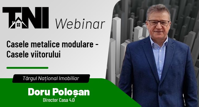 Webinar TNI: Casele metalice modulare- Casele Viitorului!