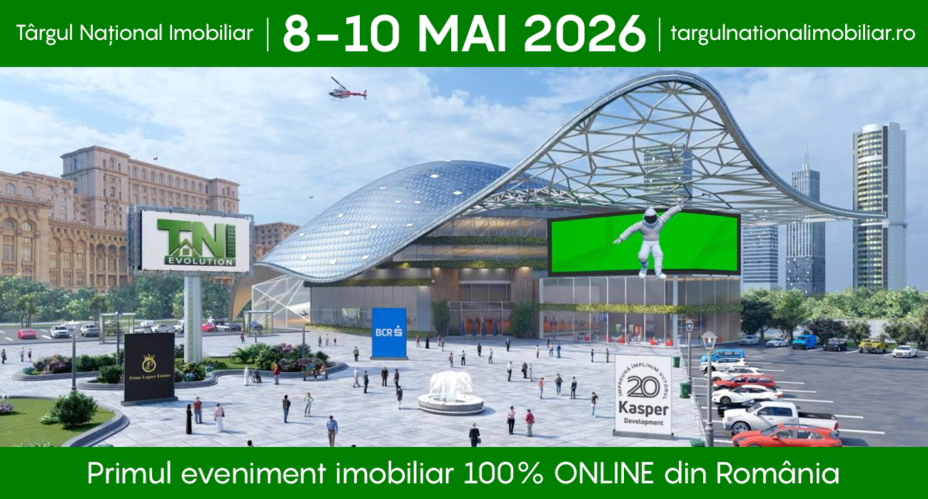 Începe Târgul Național Imobiliar TNI EVOLUTION: Acces online, instantaneu la mii de oferte și oportunități de investiție