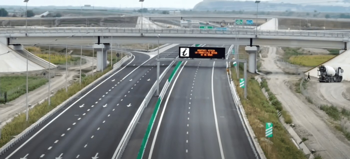 Deschiderea circulației pe autostrada A7 între Adjud și Bacău Sud