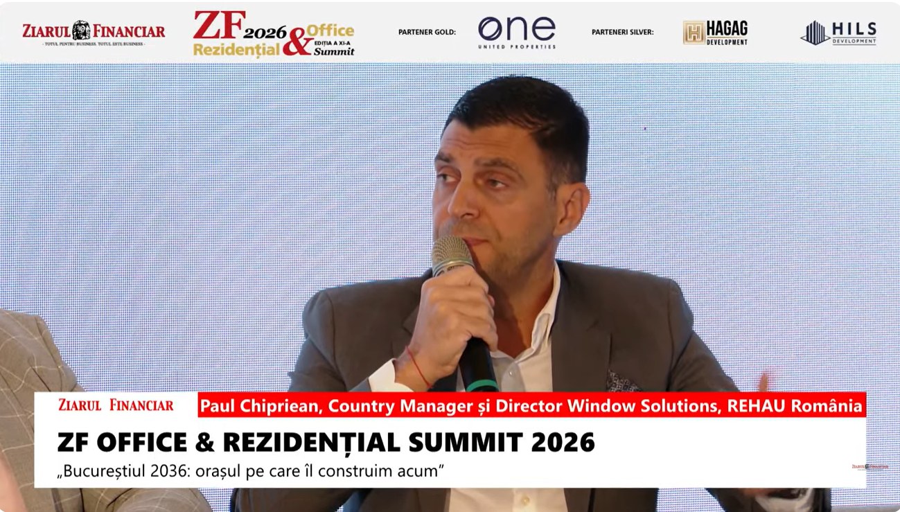 Paul Chipriean, REHAU România: Bucureștiul are nevoie de reguli clare pentru a putea continua dezvoltarea