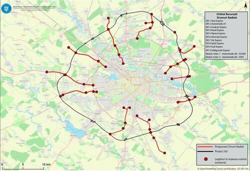Bucureștenii așteaptă drumurile radiale pe fondul presiunii traficului dinspre Ilfov