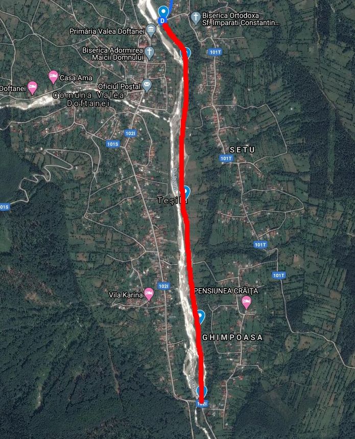 DJ 102I Valea Doftanei – Bradet: In primavara ar urma sa inceapa lucrarile