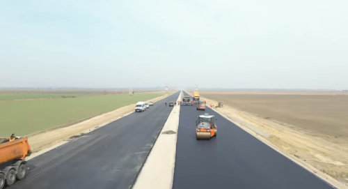 Drumul Expres Braila – Galati: UMB a ajuns cu lucrarile la 90%