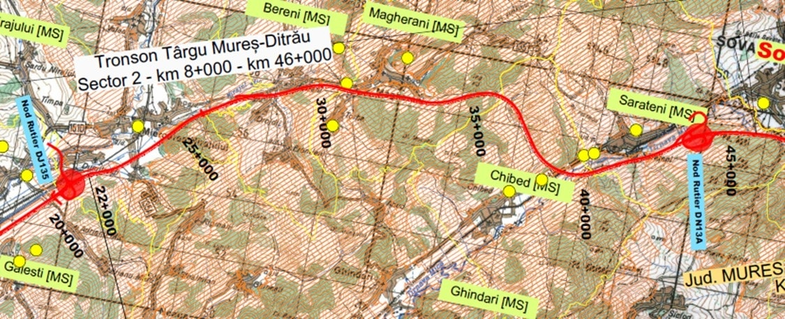 Autostrada Unirii A8: A fost ales constructorul pentru lotul Miercurea Nirajului – Sarateni