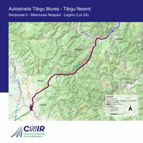 Autostrada Unirii A8 Tg Mures – Tg Neamt: Cand vom circula pe cei 302 km ai A8