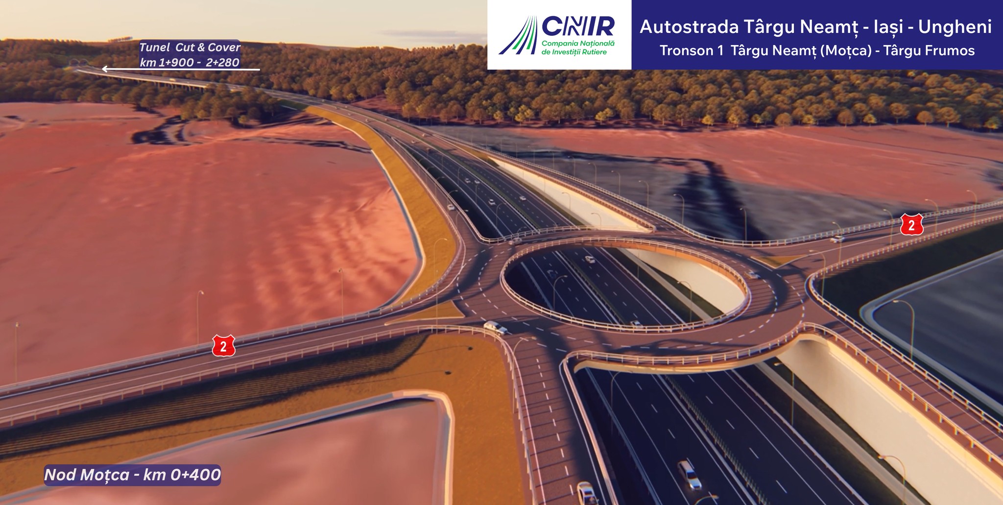 Autostrada Tg Neamt – Ungheni: Lotul 1 are constructor desemnat