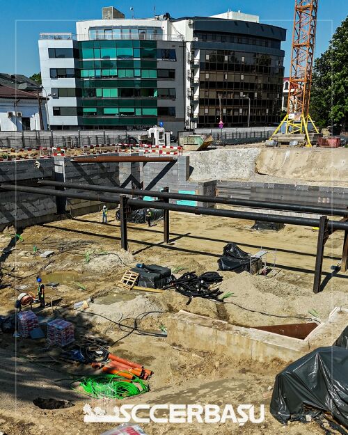 Constructii Erbasu continua lucrarile la Academia Romana