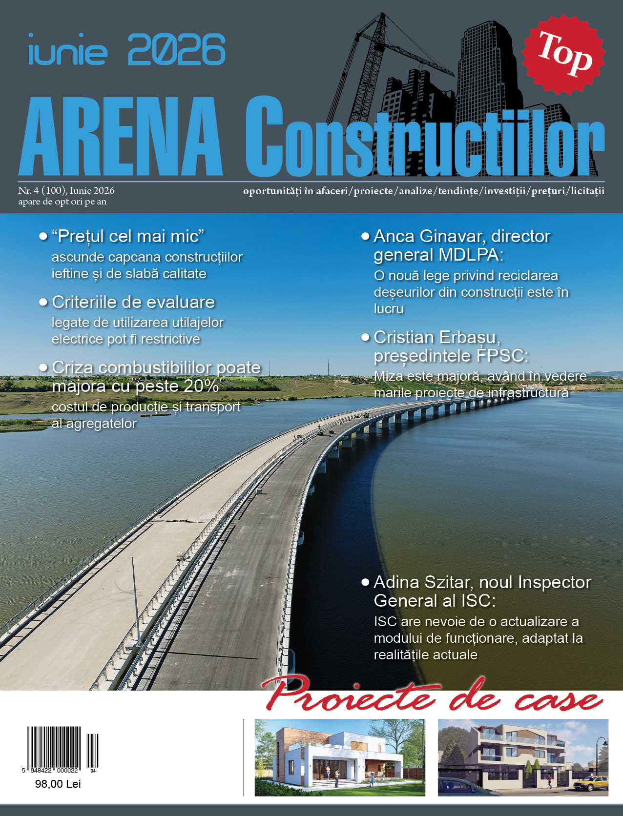 revista ARENA Constructiilor nr 4 /iunie 2026