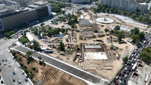 Redeschiderea circulației pe Planșeul Unirii