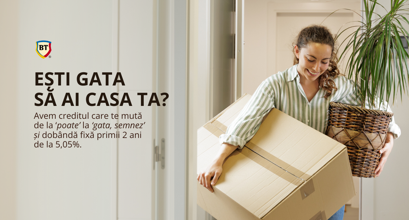 Banca Transilvania te ajută să îți transformi visul imobiliar în realitate în cadrul Târgului Național Imobiliar
