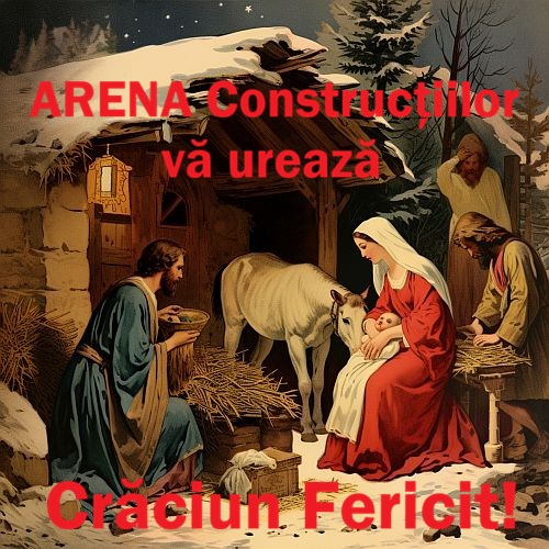 Echipa ARENA Construcțiilor vă urează Crăciun fericit!