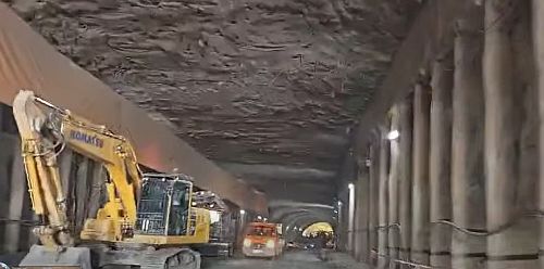 Autostrada A1 Lugoj-Deva: Construirea tunelului Margina – Holdea avanseaza in ritm sustinut