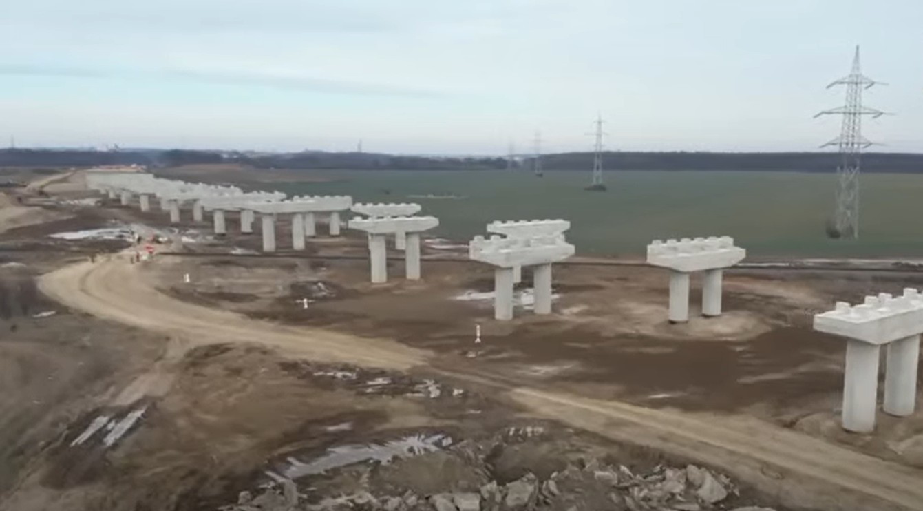 Autostrada A0 Bucuresti Nord: Dintre constructori, UMB are cel mai rapid ritm de lucru