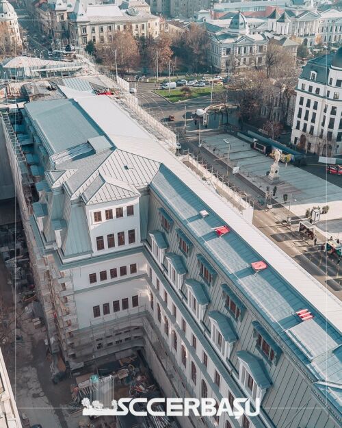 Constructii Erbasu: Lucrarile de modernizare a Universitatii din Bucuresti continua