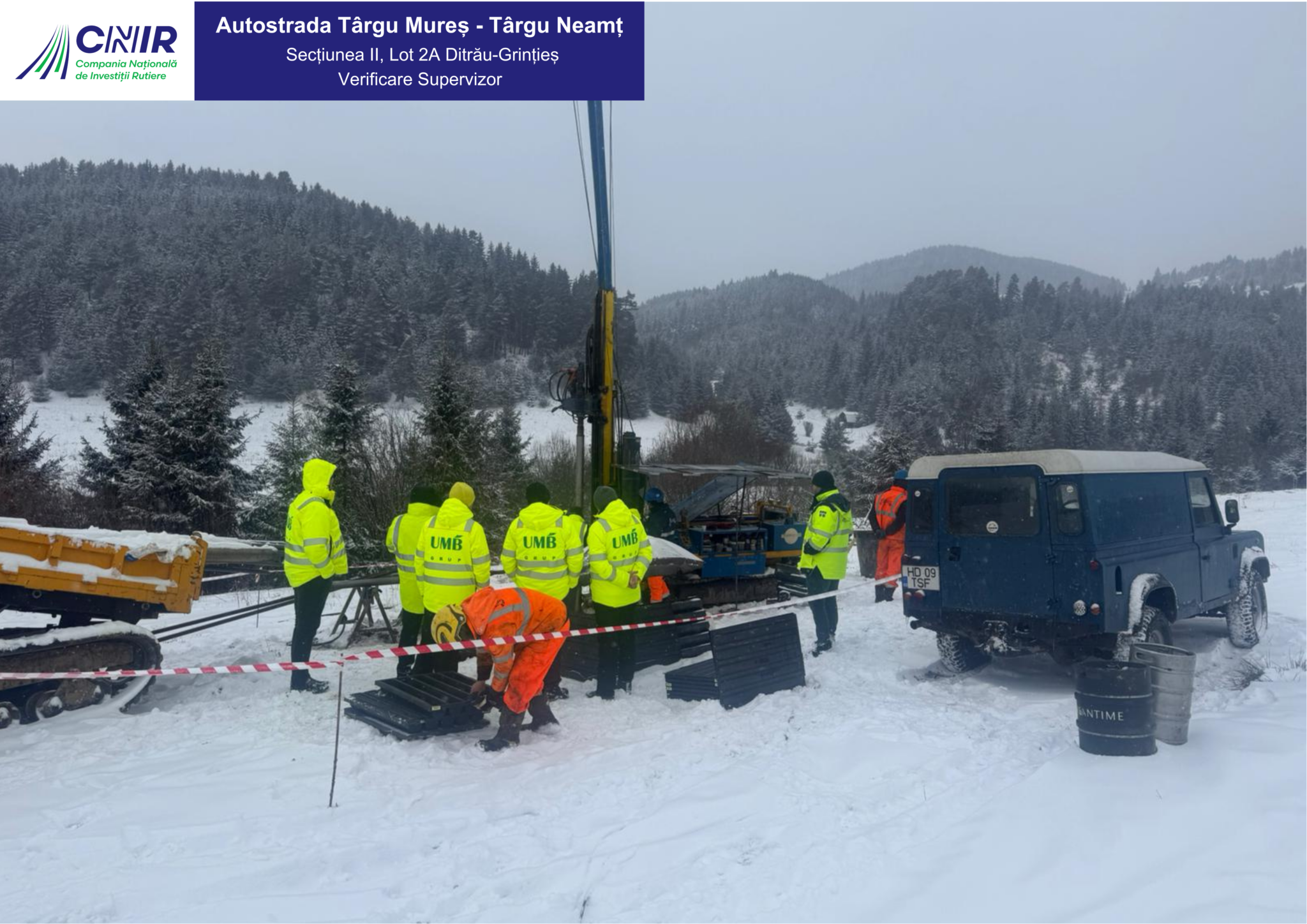 Autostrada A8 lotul Ditrau – Grinties: Un prim tronson ar putea fi deschis mai devreme