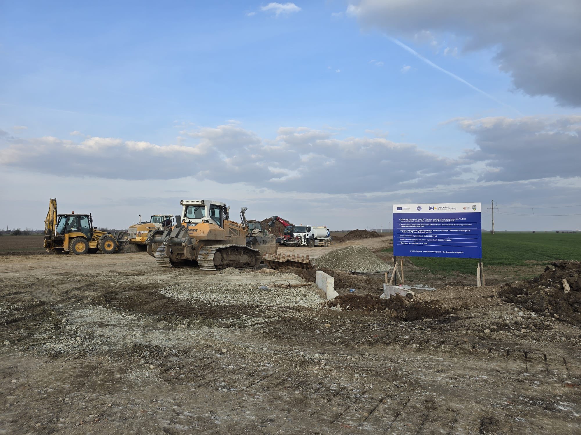 Centura Branesti trebuie terminata la jumatatea acestui an