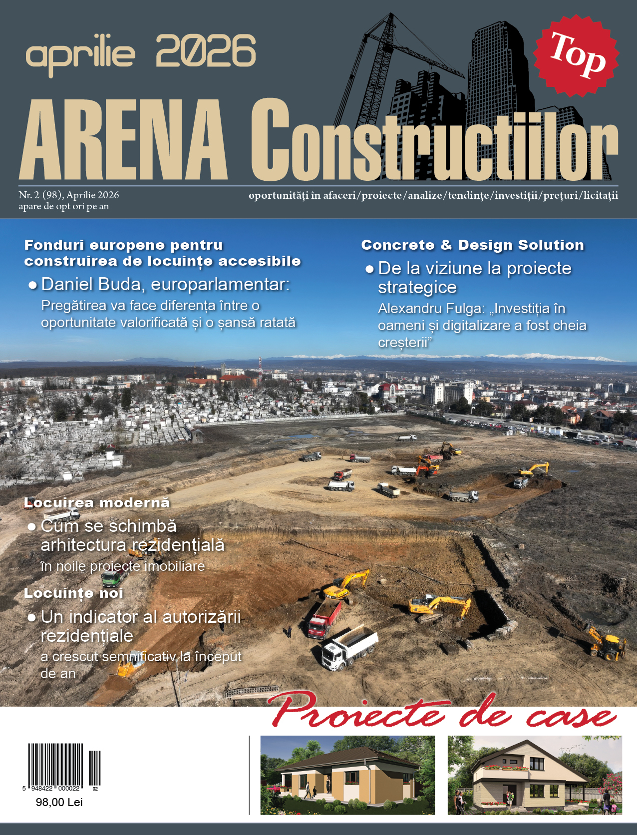 revista ARENA Constructiilor nr 2/ aprilie 2026