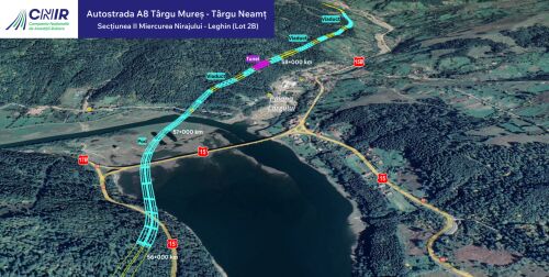 Autostrada A8 Tg Mures -Tg Neamt: Lotul Grinties – Pipirig are supervizor pentru proiectare si executie
